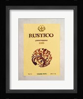 Wine Label II Fine Art Print