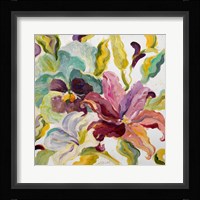 Lyrical Garden I Framed Print
