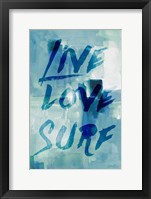 Blue Waves II Fine Art Print