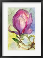 Watercolor Lavender Floral III Fine Art Print