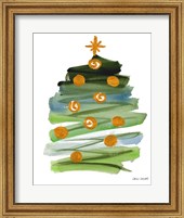 Abstract Christmas Tree II Fine Art Print