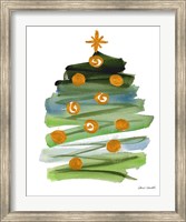 Abstract Christmas Tree II Fine Art Print