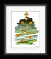 Abstract Christmas Tree II Fine Art Print