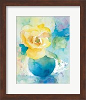 Abstract Vase of Flowers I Fine Art Print