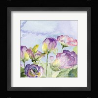 Purple Garden II Framed Print