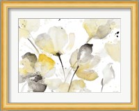 Neutral Abstract Floral I Fine Art Print
