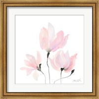 Pastel Floral Sway I Fine Art Print