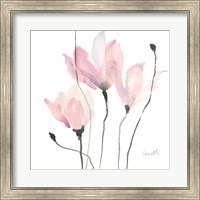 Pastel Floral Sway II Fine Art Print