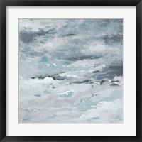 Sea Meets Storm II Framed Print