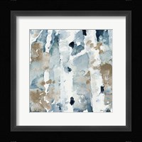 Blue Upon the Hill Square II Fine Art Print