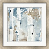 Blue Upon the Hill Square III Fine Art Print