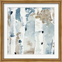 Blue Upon the Hill Square III Fine Art Print
