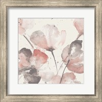 Neutral Pink Floral I Fine Art Print