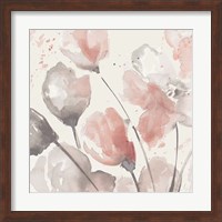 Neutral Pink Floral II Fine Art Print
