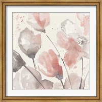 Neutral Pink Floral II Fine Art Print