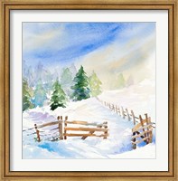 Snowy Serenity I Fine Art Print