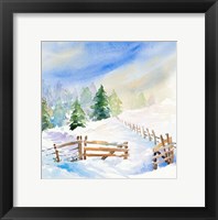 Snowy Serenity I Fine Art Print
