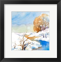 Snowy Serenity II Framed Print