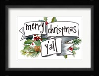 Merry Christmas Y'all Fine Art Print