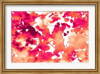 Splash of Pinks In Fall I Fine Art Print
