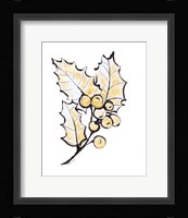 Holly with Berries II Fine Art Print