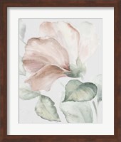Neutral Hibiscus I Fine Art Print