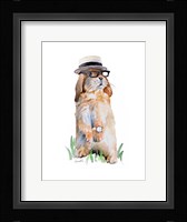 Modern Bunny II Framed Print