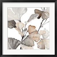 Neutral Ginko Stems II Fine Art Print