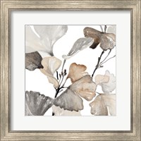 Neutral Ginko Stems II Fine Art Print