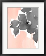 Gray Modern Fleur II Fine Art Print