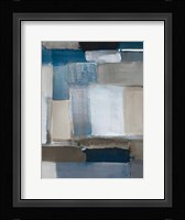 Blue Taupe Light I Framed Print