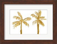Gold Palms III Fine Art Print