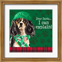 Christmas Puppy II Fine Art Print