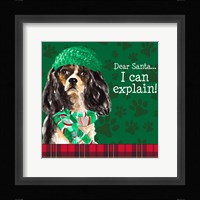Christmas Puppy II Fine Art Print