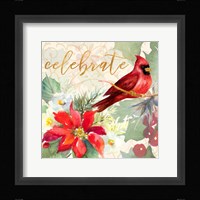 Holiday Wishes I Framed Print