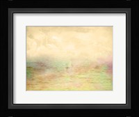 Misty Ocean I Framed Print