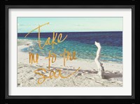 Beach Please II Framed Print