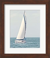 Sailboat in the Ocean Fine Art Print