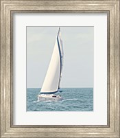 Sailboat in the Ocean Fine Art Print