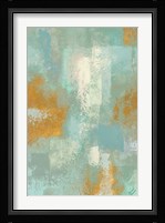 Escape into Teal Abstraction I Fine Art Print