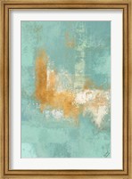 Escape into Teal Abstraction II Fine Art Print