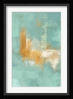 Escape into Teal Abstraction II Fine Art Print