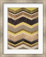 Olive Zig Zag Fine Art Print