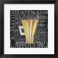 Coffee of the Day II Framed Print