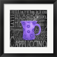 Coffee of the Day III Framed Print