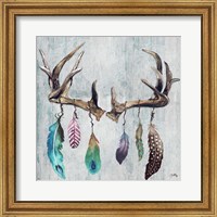 Feathery Antlers II Fine Art Print