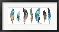 Fetching Feathers II Framed Print