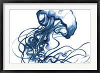 Jellyfish In The Blues Fine Art Print