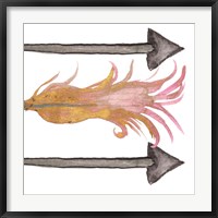 Feathers And Arrows I Fine Art Print