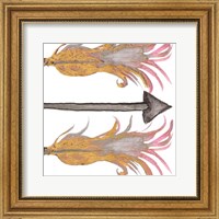 Feathers And Arrows II Fine Art Print